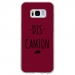 TPU0GALS8DISCAMIONBORDEAU - Coque souple pour Samsung Galaxy S8 avec impression Motifs Dis Camion bordeau