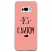 TPU0GALS8DISCAMIONROSE - Coque souple pour Samsung Galaxy S8 avec impression Motifs Dis Camion rose