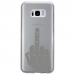 TPU0GALS8MAINDOIGT - Coque souple pour Samsung Galaxy S8 avec impression Motifs doigt d'honneur