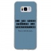 TPU0GALS8PERFECTIONBLEU - Coque souple pour Samsung Galaxy S8 avec impression Motifs frôler la perfection bleu