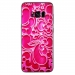 TPU0GALS8PLUSARABESQUEFUSHIA - Coque souple pour Samsung Galaxy S8 Plus avec impression Motifs arabesque fushia