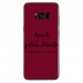 TPU0GALS8PLUSCHIANTEBORDEAU - Coque souple pour Samsung Galaxy S8 Plus avec impression Motifs Avant, j'étais chiante bordeau