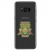 TPU0GALS8PLUSCHOUETTE - Coque souple pour Samsung Galaxy S8 Plus avec impression Motifs chouette psychédélique