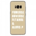 TPU0GALS8PLUSFUMEUSETAUPE - Coque souple pour Samsung Galaxy S8 Plus avec impression Motifs fumeuse et alors taupe