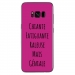 TPU0GALS8PLUSGENIALEFUSHIA - Coque souple pour Samsung Galaxy S8 Plus avec impression Motifs Chiante mais Géniale fushia