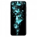 TPU0GALS8PLUSPAPILLONSBLEUS - Coque souple pour Samsung Galaxy S8 Plus avec impression Motifs papillons bleus