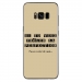 TPU0GALS8PLUSPERFECTIONTAUPE - Coque souple pour Samsung Galaxy S8 Plus avec impression Motifs frôler la perfection taupe