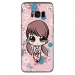 TPU0GALS8PLUSPETITEFILLE - Coque souple pour Samsung Galaxy S8 Plus avec impression Motifs petite fille manga