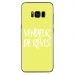 TPU0GALS8PLUSVENDREVEJAUNE - Coque souple pour Samsung Galaxy S8 Plus avec impression Motifs vendeur de rêves jaune