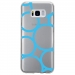 TPU0GALS8RONDSBLEUS - Coque souple pour Samsung Galaxy S8 avec impression Motifs ronds bleus