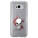TPU0GALS8SKULLTRIBAL - Coque souple pour Samsung Galaxy S8 avec impression Motifs tête de mort sur fond tribal