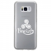 TPU0GALS8TRISKEL - Coque souple pour Samsung Galaxy S8 avec impression Motifs Triskel Celte blanc