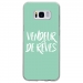 TPU0GALS8VENDREVETURQUOIS - Coque souple pour Samsung Galaxy S8 avec impression Motifs vendeur de rêves turquoise