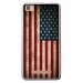 TPU0HAWEELH1DRAPUSAVINTAGE - Coque souple pour Haweel H1 avec impression Motifs drapeau USA vintage
