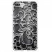 TPU0IP7PLUSARABESQUENOIR - Coque souple pour Apple iPhone 7 Plus avec impression Motifs arabesque noir