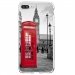 TPU0IP7PLUSCABINEUK - Coque souple pour Apple iPhone 7 Plus avec impression Motifs cabine téléphonique UK rouge