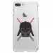 TPU0IP7PLUSDARKVA - Coque souple pour Apple iPhone 7 Plus avec impression Motifs Dark et sabres lasers