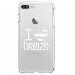 TPU0IP7PLUSDRAPBREIZH - Coque souple pour Apple iPhone 7 Plus avec impression Motifs drapeau Breton I Love Breizh