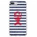 TPU0IP7PLUSPOISSON - Coque souple pour Apple iPhone 7 Plus avec impression Motifs squelette poisson