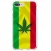 TPU0IP7PLUSRASTA - Coque souple pour Apple iPhone 7 Plus avec impression Motifs rasta