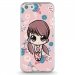 TPU0IPHONE5CPETITEFILLE - Coque souple pour Apple iPhone 5C avec impression Motifs petite fille manga