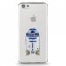 TPU0IPHONE5CROBOT - Coque souple pour Apple iPhone 5C avec impression Motifs robot