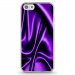 TPU0IPHONE5CSOIEMAUVE - Coque souple pour Apple iPhone 5C avec impression Motifs soie drapée mauve
