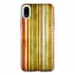 TPU0IPHONEXBANDESVINT3 - Coque souple pour Apple iPhone X avec impression Motifs bandes effets vintages 3