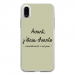 TPU0IPHONEXCHIANTEVERT - Coque souple pour Apple iPhone X avec impression Motifs Avant, j'étais chiante vert