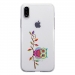 TPU0IPHONEXCHOUETTEBRANCHE - Coque souple pour Apple iPhone X avec impression Motifs chouette sur une branche