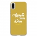 TPU0IPHONEXDIEUOR - Coque souple pour Apple iPhone X avec impression Motifs Appelle moi Dieu or