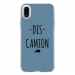 TPU0IPHONEXDISCAMIONBLEU - Coque souple pour Apple iPhone X avec impression Motifs Dis Camion bleu