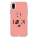 TPU0IPHONEXDISCAMIONROSE - Coque souple pour Apple iPhone X avec impression Motifs Dis Camion rose