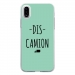TPU0IPHONEXDISCAMIONTURQUOI - Coque souple pour Apple iPhone X avec impression Motifs Dis Camion turquoise