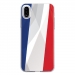 TPU0IPHONEXDRAPFRANCE - Coque souple pour Apple iPhone X avec impression Motifs drapeau de la France
