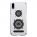 TPU0IPHONEXENCEINTE - Coque souple pour Apple iPhone X avec impression Motifs enceinte