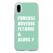 TPU0IPHONEXFUMEUSETURQUOISE - Coque souple pour Apple iPhone X avec impression Motifs fumeuse et alors turquoise