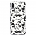 TPU0IPHONEXLOVE3 - Coque souple pour Apple iPhone X avec impression Motifs Love coeur 3