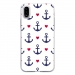 TPU0IPHONEXMARIN5 - Coque souple pour Apple iPhone X avec impression Motifs thème marin 5