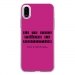 TPU0IPHONEXPERFECTIONFUSHIA - Coque souple pour Apple iPhone X avec impression Motifs frôler la perfection fushia