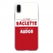 TPU0IPHONEXRACLETTABDOS - Coque souple pour Apple iPhone X avec impression Motifs raclette ça fait abdos