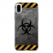 TPU0IPHONEXRADIOACTIF - Coque souple pour Apple iPhone X avec impression Motifs radioactif