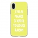 TPU0IPHONEXRAISONJAUNE - Coque souple pour Apple iPhone X avec impression Motifs marre d'avoir raison jaune