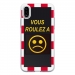 TPU0IPHONEXSPEEDCONTROL - Coque souple pour Apple iPhone X avec impression Motifs panneau de contrôle de vitesse