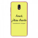 TPU0LENNY5CHIANTEJAUNE - Coque souple pour Wiko Lenny 5 avec impression Motifs Avant, j'étais chiante jaune