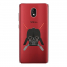 TPU0LENNY5DARKVA - Coque souple pour Wiko Lenny 5 avec impression Motifs Dark et sabres lasers