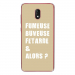TPU0LENNY5FUMEUSETAUPE - Coque souple pour Wiko Lenny 5 avec impression Motifs fumeuse et alors taupe