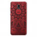 TPU0LENNY5MANDALANOIR - Coque souple pour Wiko Lenny 5 avec impression Motifs Mandala noir