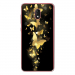 TPU0LENNY5PAPILLONSDORES - Coque souple pour Wiko Lenny 5 avec impression Motifs papillons dorés