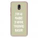 TPU0LENNY5RAISONVERT - Coque souple pour Wiko Lenny 5 avec impression Motifs marre d'avoir raison vert
